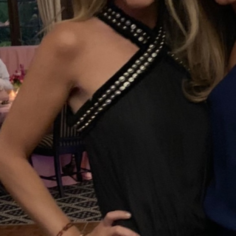 ⭐️ Super Sexy Ramy Brook Dress with silver studs- Small ⭐️